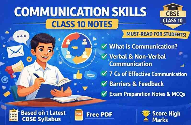 Communication Skills Class 10 Notes
