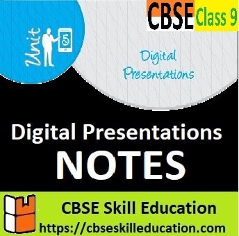 Digital Presentation Class 9 Notes