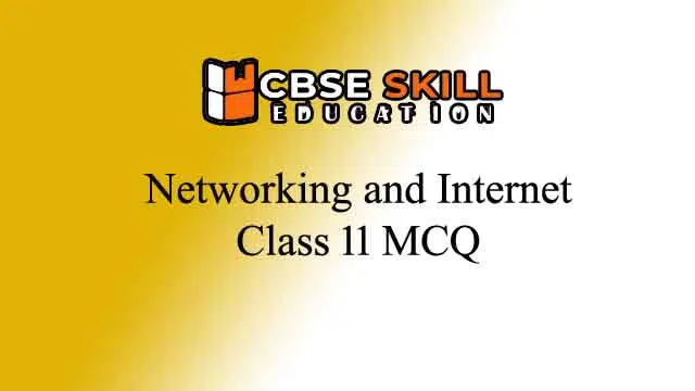 network and internet class 11 mcq