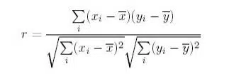 Regression Class 11 Notes pearsons equation