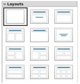 slide layout libreoffice impress