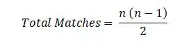 League Tournament formula