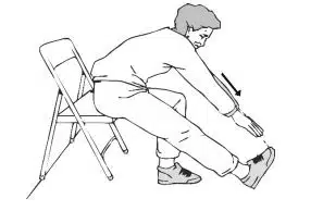 Test and Measurement in Sports Class 12 Notes CHAIR SIT AND REACH TEST
