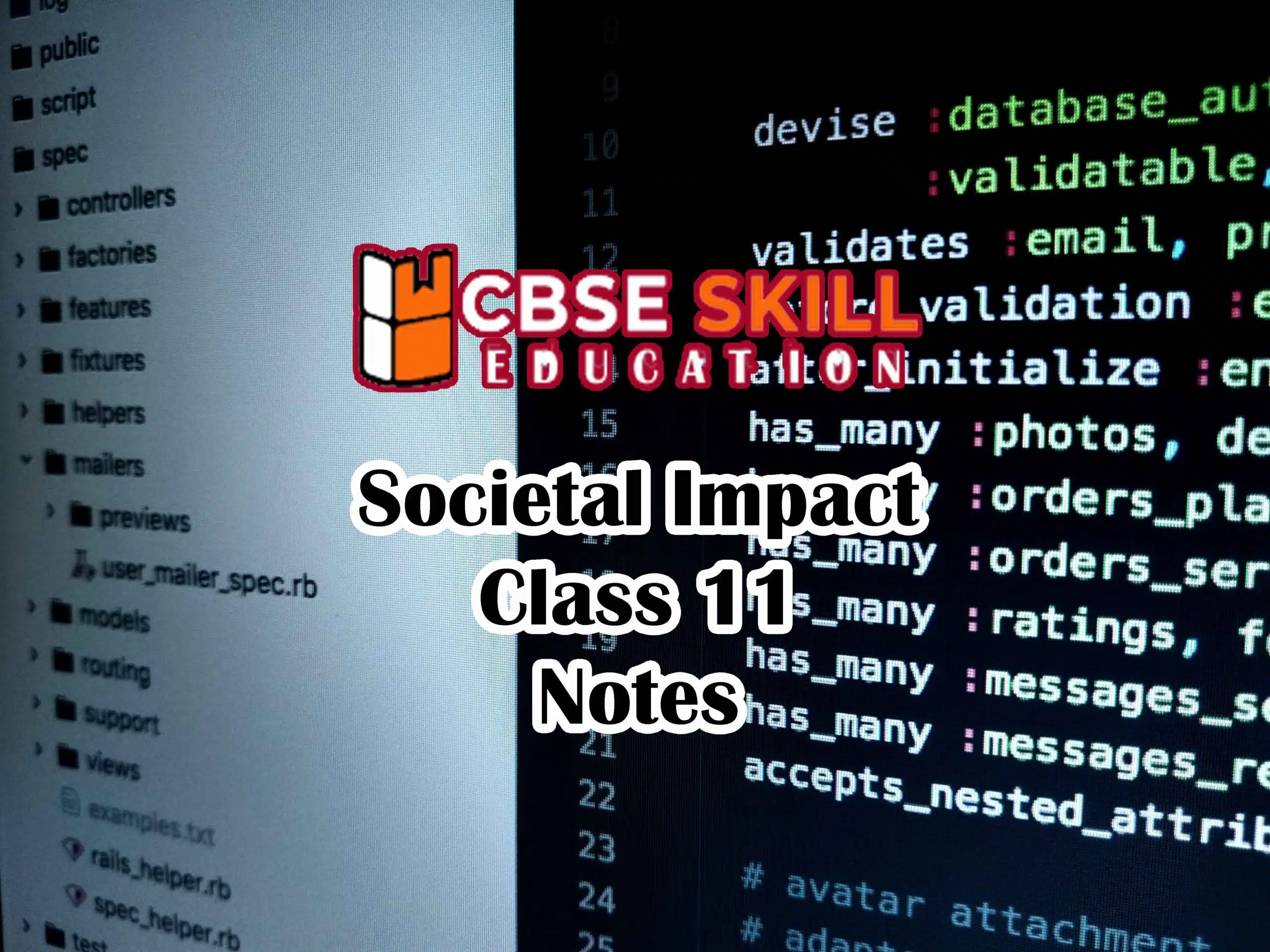 societal impact class 11 notes