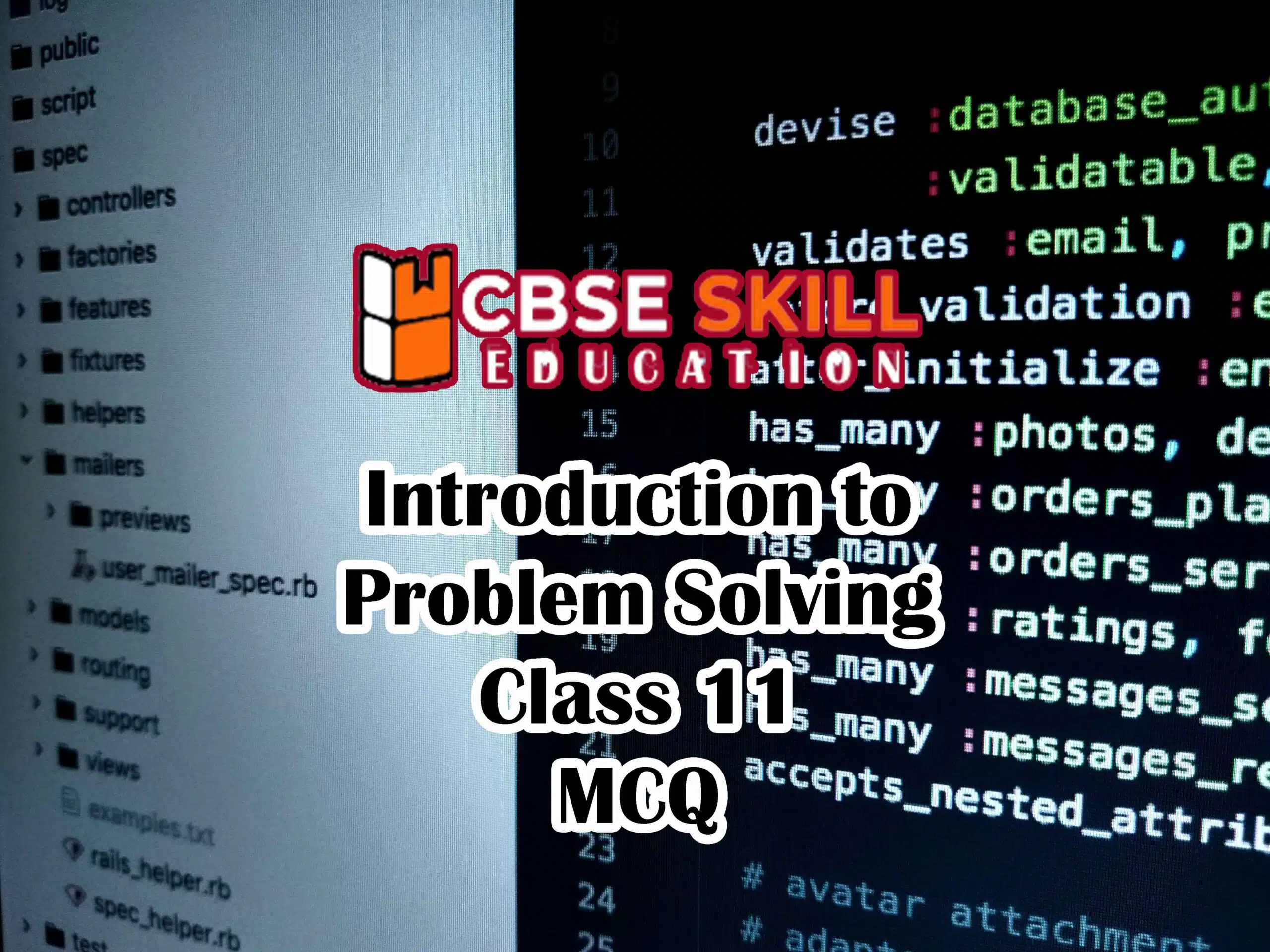 introduction to problem solving class 11 mcq