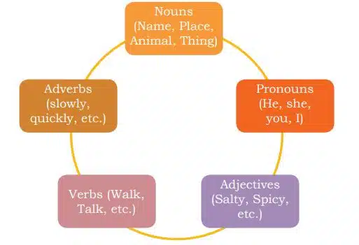 Communication Skills Class 10 Notes | Important Points basic parts of speech