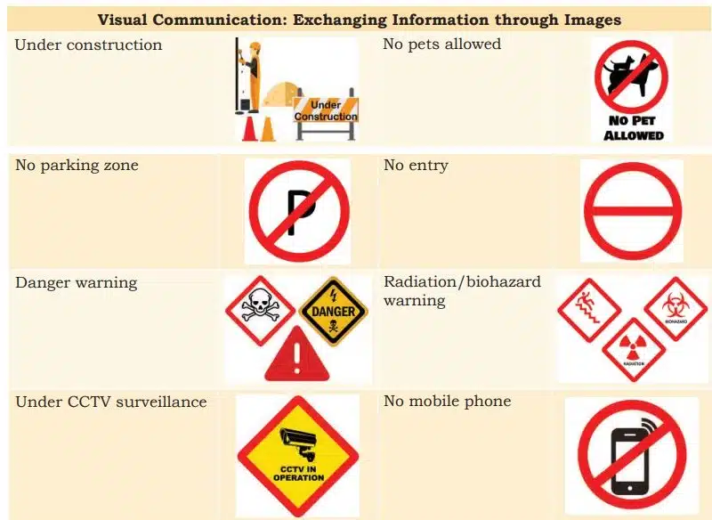 Communication Skills Class 10 Notes | Important Points visual communication