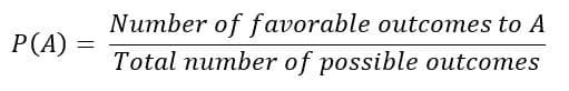 Probability equation