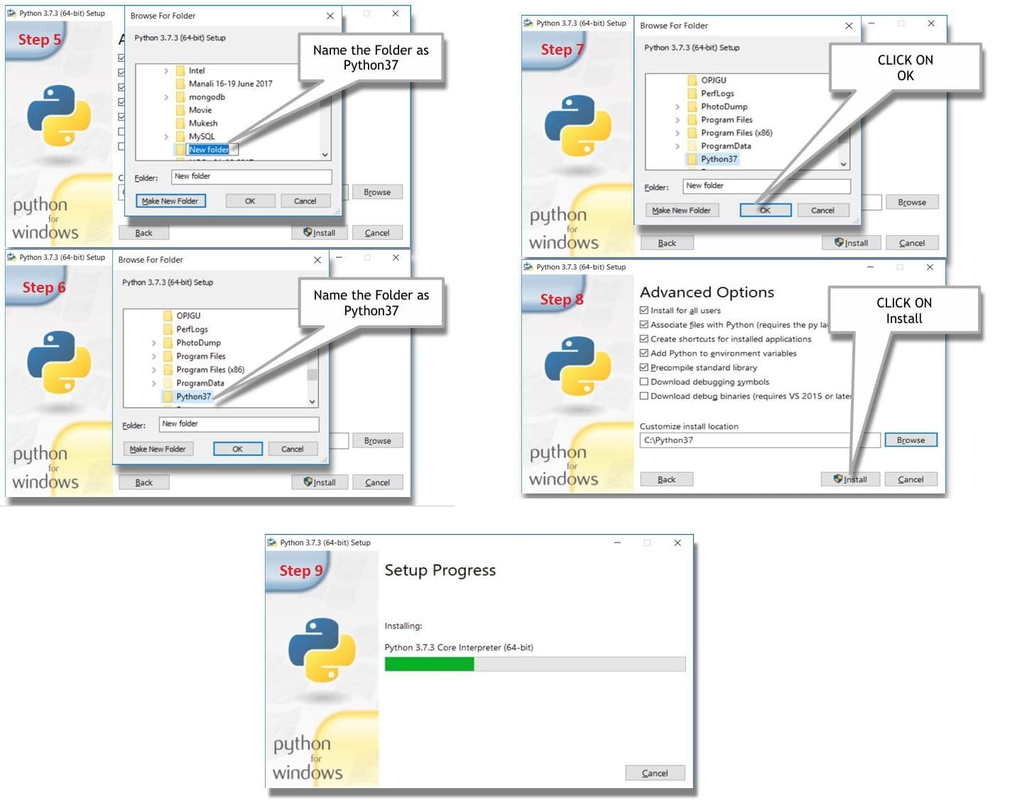 Python IDLE installation 1