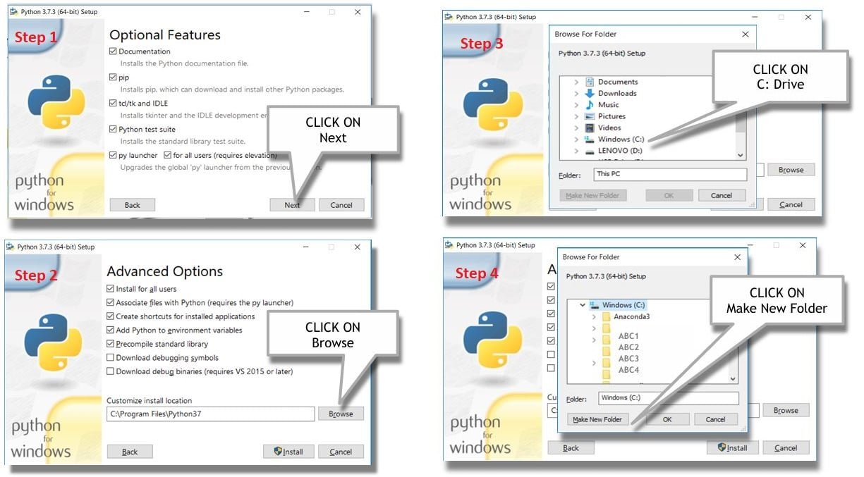 Python IDLE installation