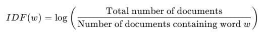 Inverse Document Frequency