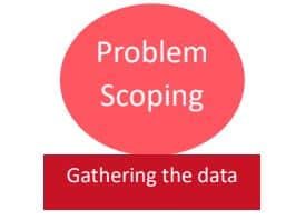 problem scoping gathering the data