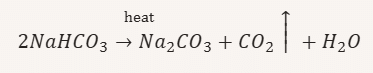 Science Class 10 Chapter 2 NCERT Solutions What will happen if a solution of sodium hydrocarbonate is heated Give the equation of the reaction involved