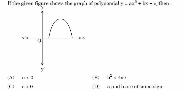 Math Standard Class 10 Board Paper MCQ 1 1 13