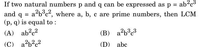 Math Basic Class 10 Board Paper MCQ 1 1 2 6