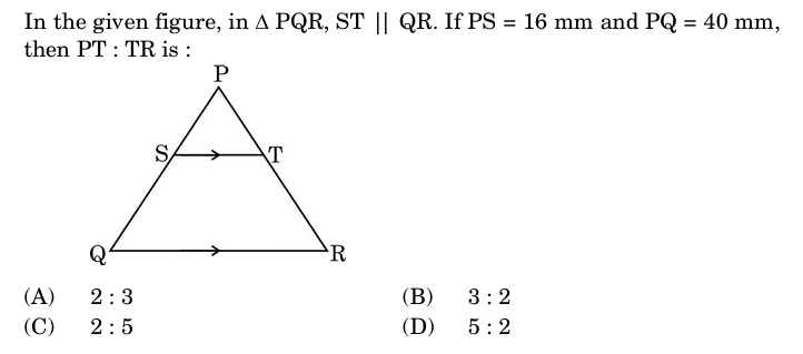 Math Basic Class 10 Board Paper MCQ 1 1 25 1