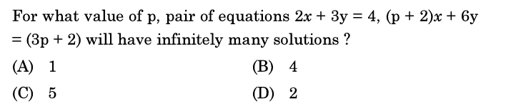 Math Basic Class 10 Board Paper MCQ 2 1 25 2