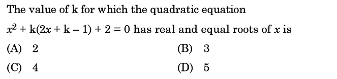 Math Basic Class 10 Board Paper MCQ 2 1 27 2
