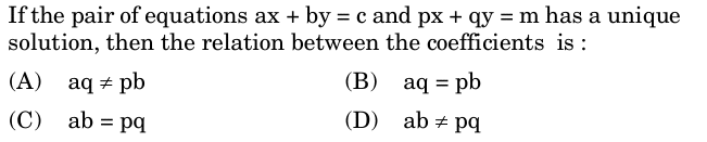 Math Basic Class 10 Board Paper MCQ 1 1 3 6