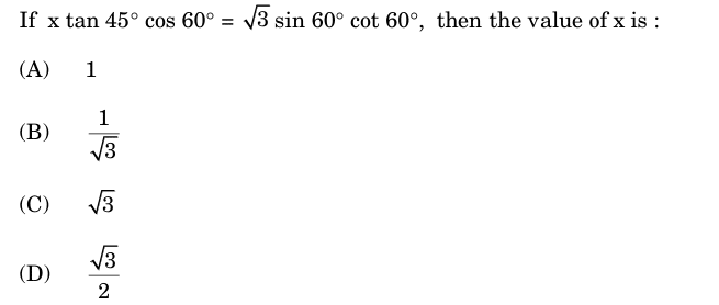 Math Basic Class 10 Board Paper MCQ 1 1 38 1