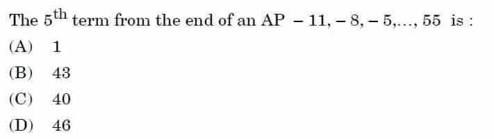 Math Standard Class 10 Board Paper MCQ 1 11 13