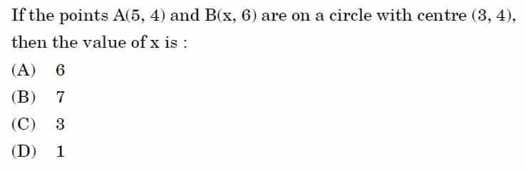 Math Standard Class 10 Board Paper MCQ 1 12 12
