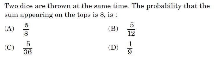 Math Standard Class 10 Board Paper MCQ 1 18 13