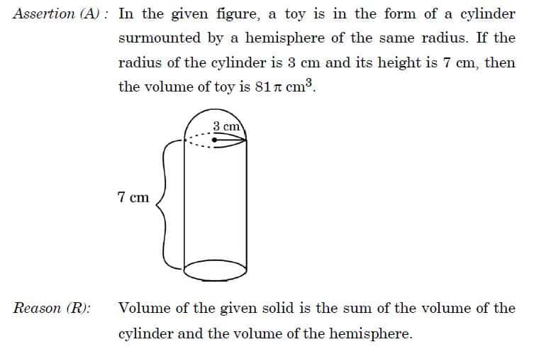 Math Standard Class 10 Board Paper MCQ 1 19 14