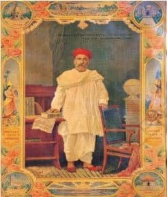 Identify and name the leader shown in the picture given below