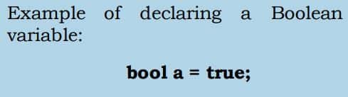 Boolean Data Type