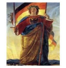 The Rise of Nationalism in Europe Class 10 MCQ Following image is the personification of Germany commonly associated with the Romantic Era