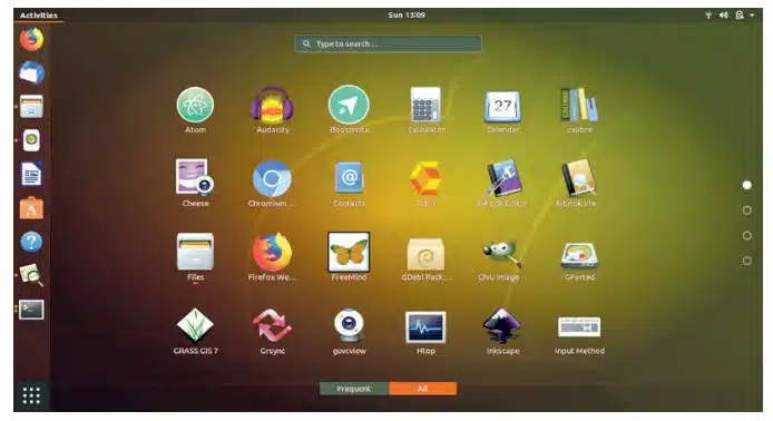 Ubuntu Dashboard