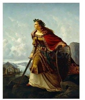 The Rise of Nationalism in Europe Class 10 MCQ Which of the following aspects best signifies this image of germania