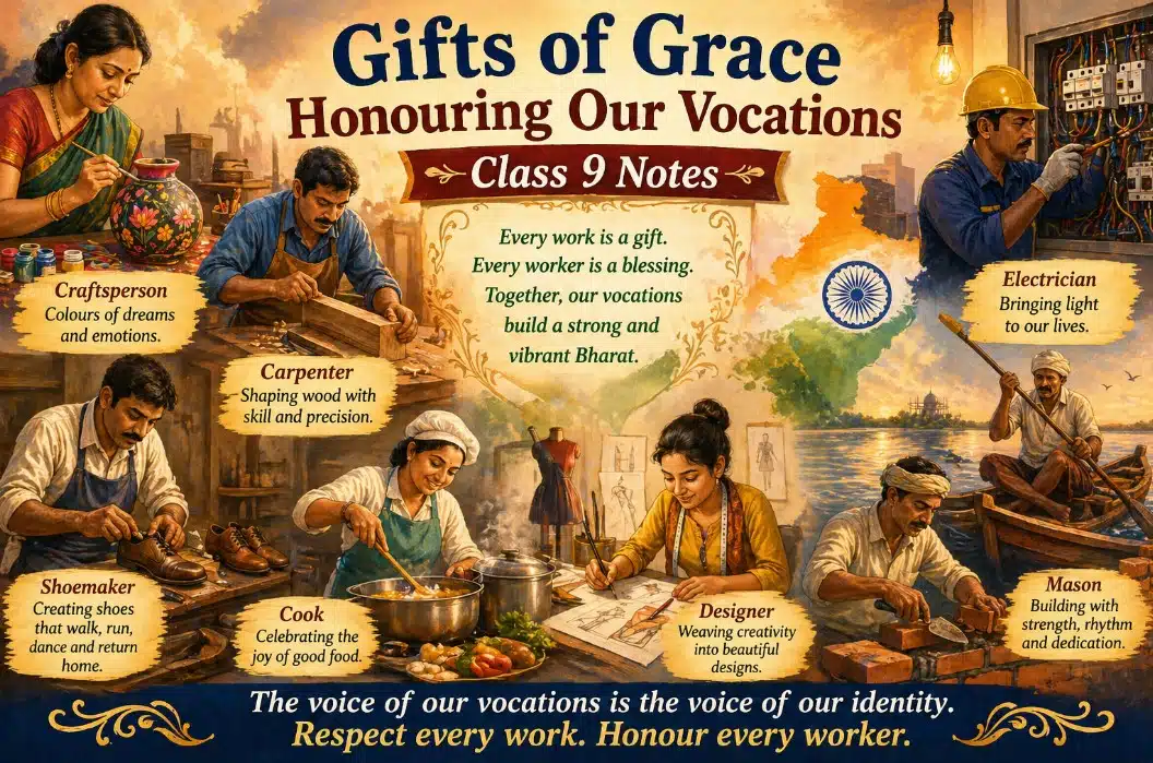 Gifts of Grace Honouring Our Vocations Class 9 Notes