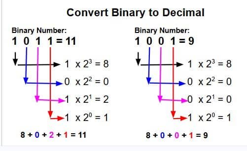 Convert Binary to Decimal