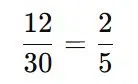 Equivalent Rational Numbers 0