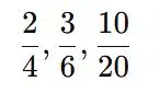 Equivalent Rational Numbers 2