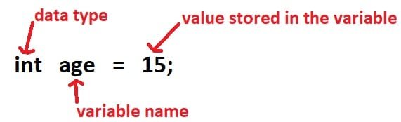 example of the variabla