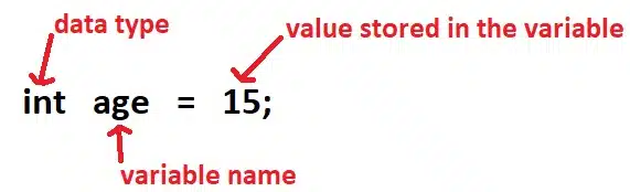 example of the variabla