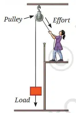 pulley the machine
