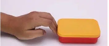 Friction acts between two surfaces and opposes the motion of the object.