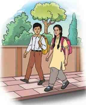 Megha and her brother Pawan are going on a picnic