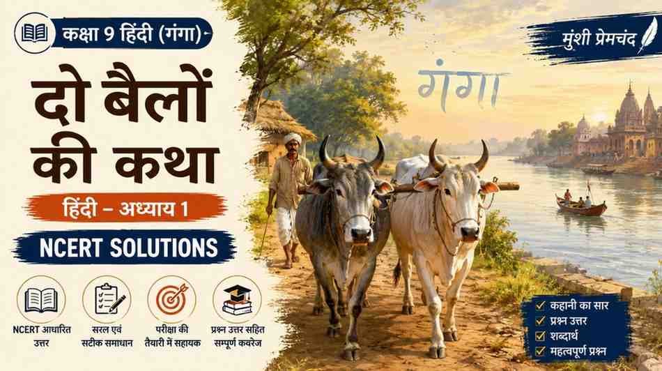 दो बैलों की कथा Class 9 NCERT Solutions Hindi Chapter 1 Ganga