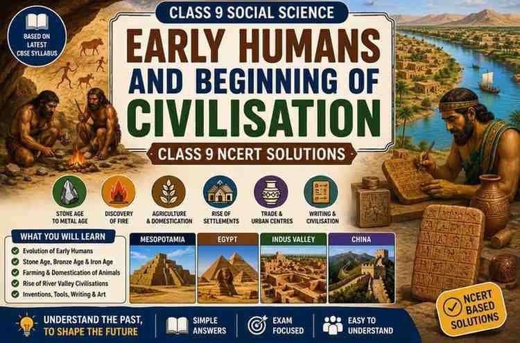Early Humans and Beginning of Civilisation Class 9 NCERT Solutions