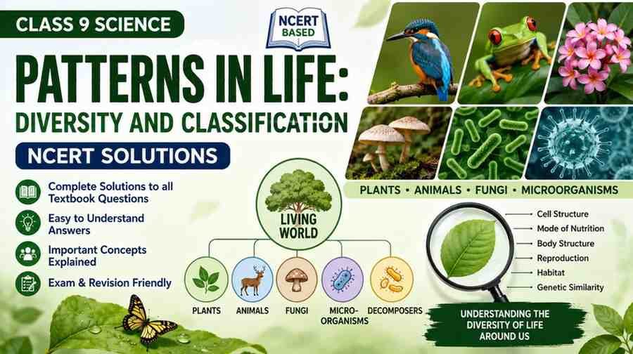 Patterns in Life Diversity and Classification Class 9 NCERT Solutions