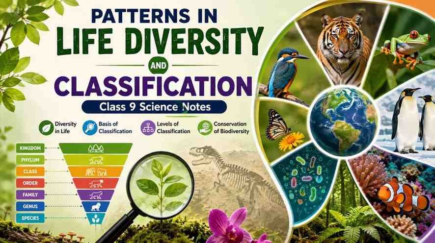 Patterns in Life Diversity and Classification Class 9 Notes