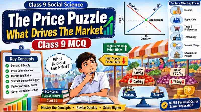 The Price Puzzle What Drives The Market Class 9 MCQ