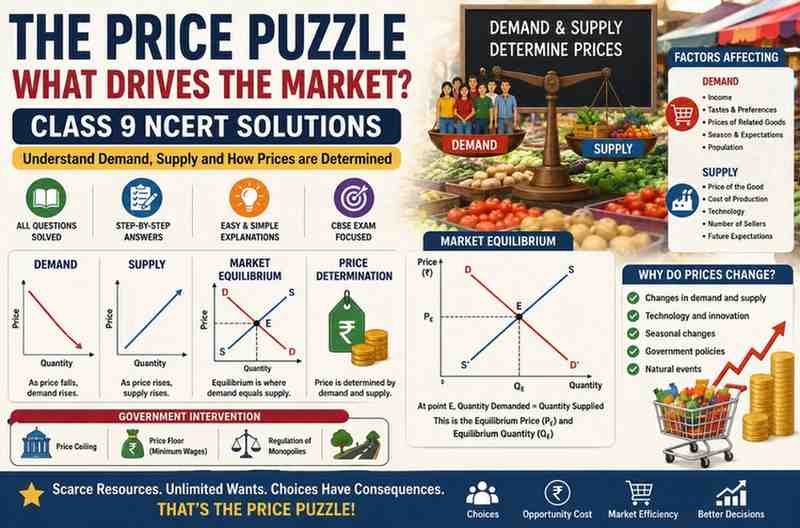 The Price Puzzle What Drives The Market Class 9 NCERT Solutions