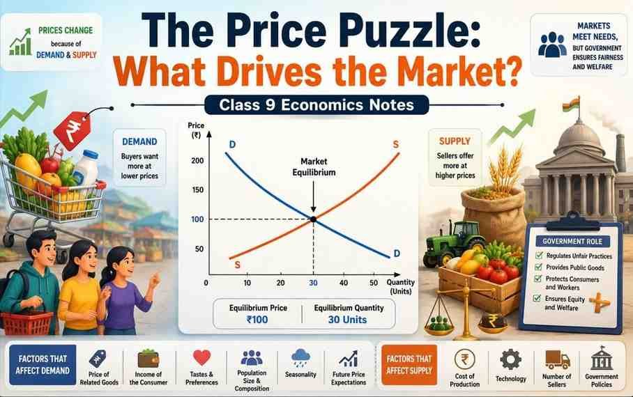 The Price Puzzle What Drives the Market Class 9 Notes