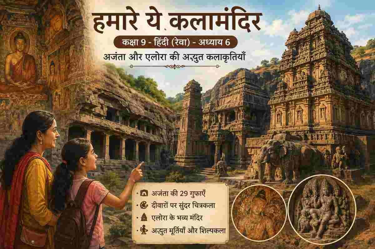 हमारे ये कलामंदिर Class 9 Question Answer Hindi Reva Chapter 6